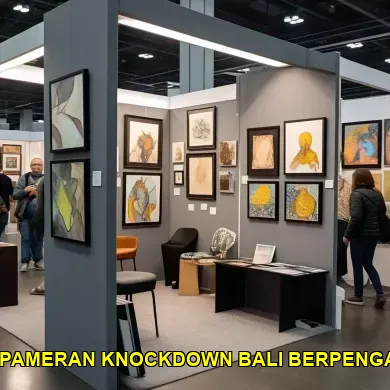 booth pameran knockdown bali berpengalaman